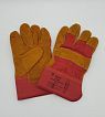 Перчатки спилковые комбинированные РУССКИЕ ТИГРЫ (10 XL)