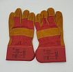 Перчатки спилковые комбинированные РУССКИЕ ТИГРЫ (10 XL) 2