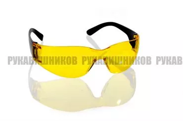 Очки защитные открытые КЛАССИК (желтые) фото
